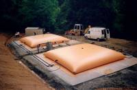 Wassertanks bis 1.200 m&sup3;, hochfestes Gewebe, Umgebungstemp.: -30&deg;C bis +70&deg;C, ISO 9001